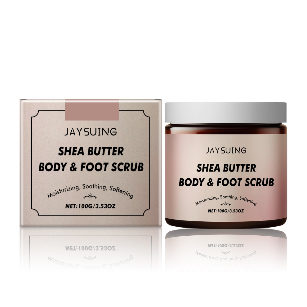 Shea Butter Body Scrub, Cleans and Moisturizes Tender and Smooth Skin