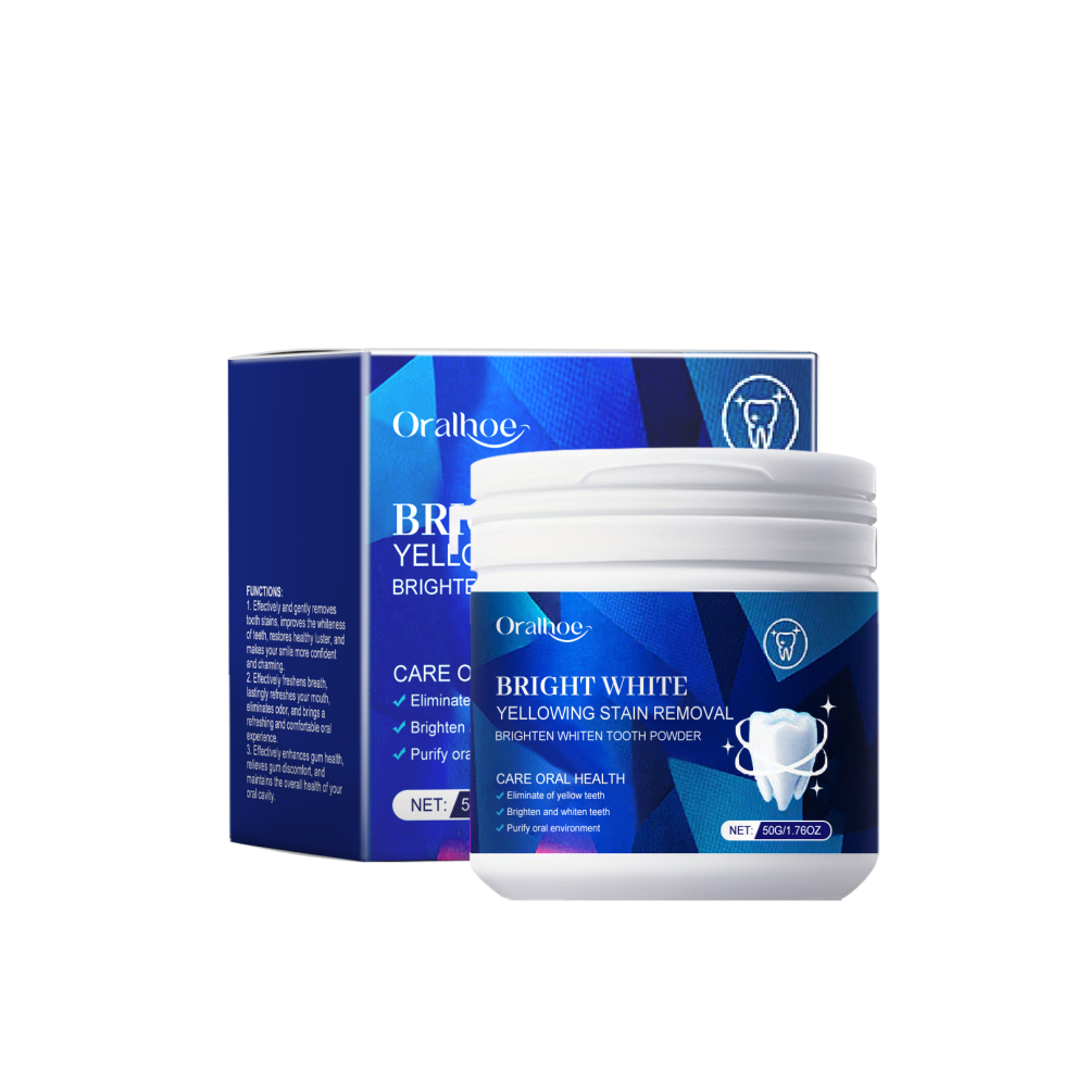 Mint Dental Powder, Mild Fresh Stains