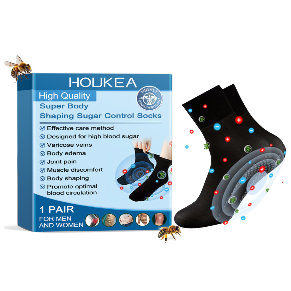 Bee Venom Foot Socks - Breathable Massage for Soft Skin