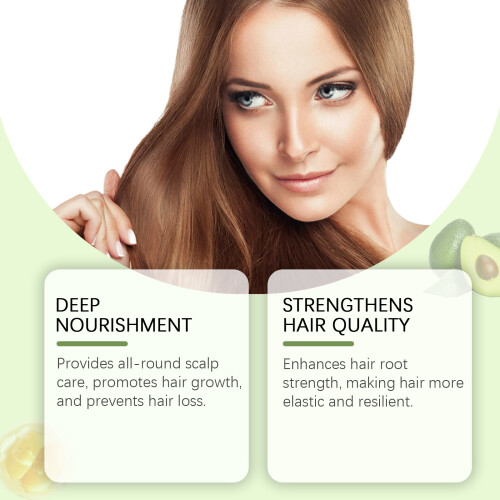 Avocado-Shampoo stärkt und hydratisiert das Haar 2