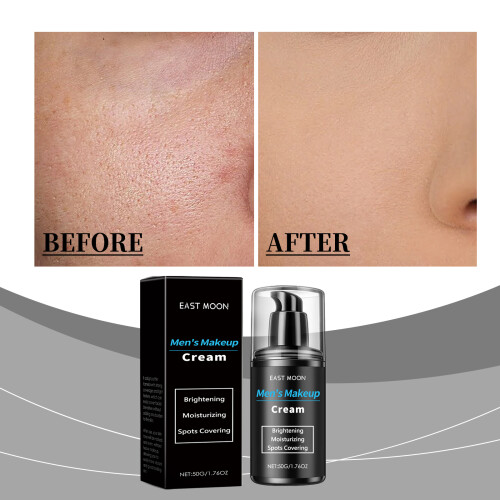 Men's Light Long-Lasting Brightening Concealer Moisturizer 1