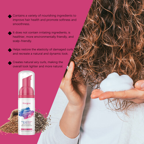 Locken-Mousse: Leichte, voluminöse Styling-Pflege 2