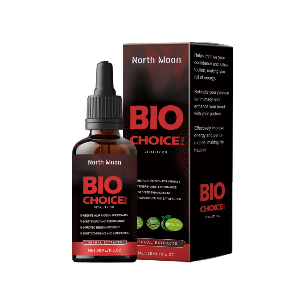 Herbal Men's Body Oil - Boosts Vitality & Nourishes