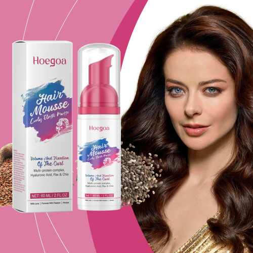 Locken-Mousse: Leichte, voluminöse Styling-Pflege 1