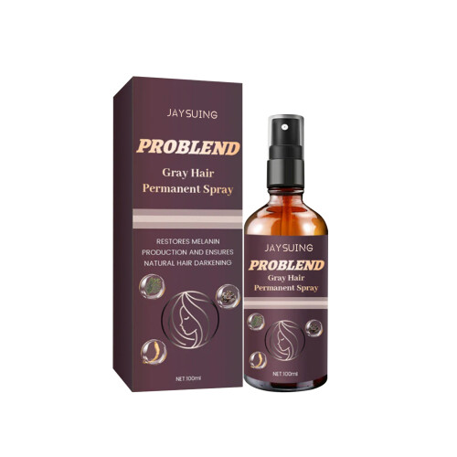 Black Hair Spray for White Hair Coverage & Glossy