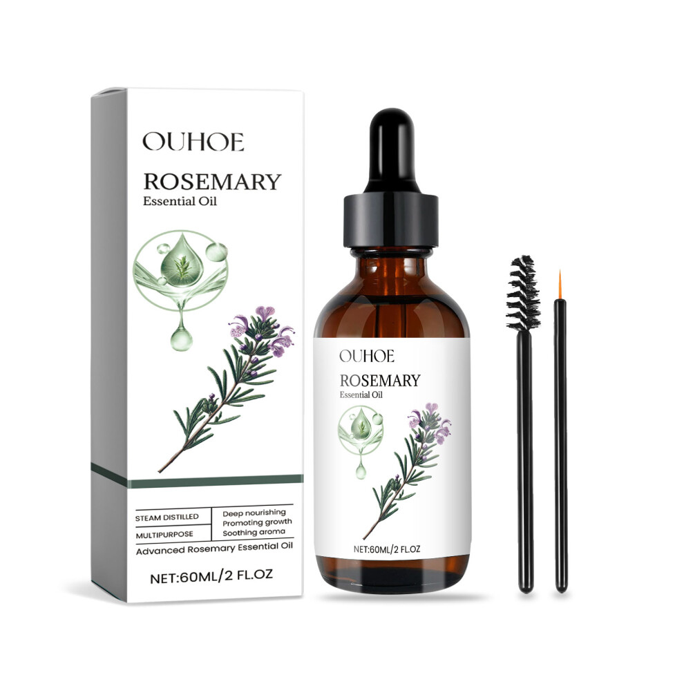 Rosemary Essential Oil Nourishes Scalp Strengthens Hair Softens Fluffs