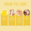 Ginger Lemon Makeup Remover Cleansing Pad Gentle Clean Without Tight 6