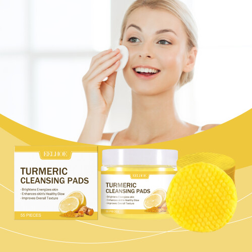 Ginger Lemon Makeup Remover Cleansing Pad Gentle Clean Without Tight 1