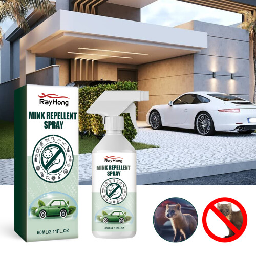 Mink & Weasel Repellent Spray for Car Engine 1