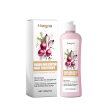 Zwiebel-Biotin-Haarkur: Gegen Frizz & Spliss