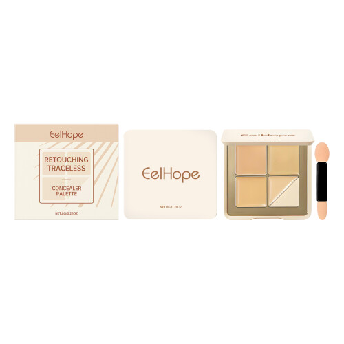Aufhellendes Concealer-Puder für natürlichen Teint