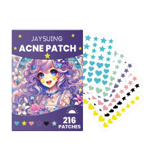Color Acne Patch Print Face Cover