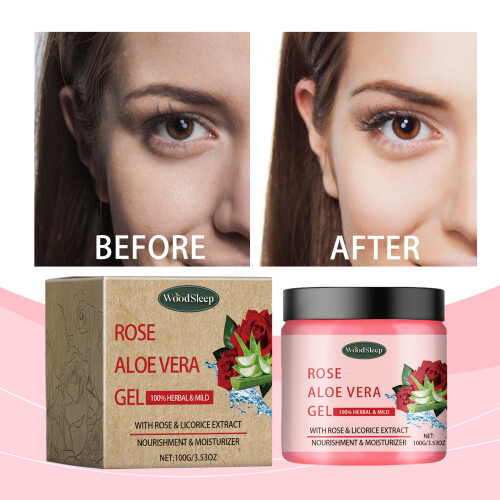 Rosen-Aloe-Vera-Creme für straffere Haut 1