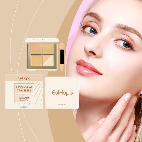 Aufhellendes Concealer-Puder für natürlichen Teint 1