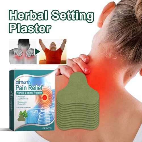 Herbal Setting Plaster for Sedentary Shoulder & Neck Soreness 1