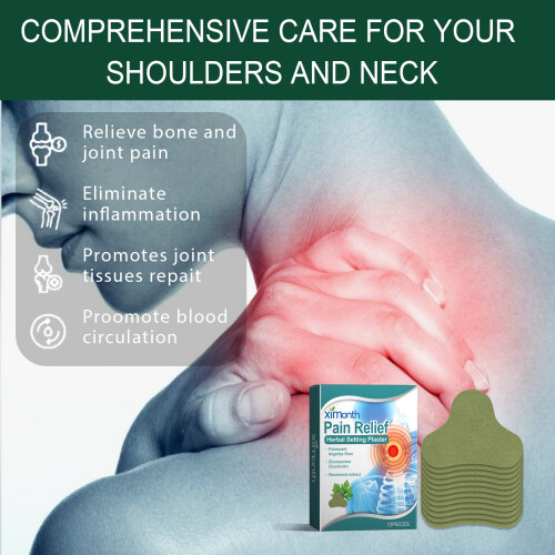 Herbal Setting Plaster for Sedentary Shoulder & Neck Soreness 2