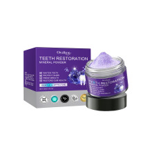 Purple Beauty Powder, Cleans & Protects Teeth, Removes Stains