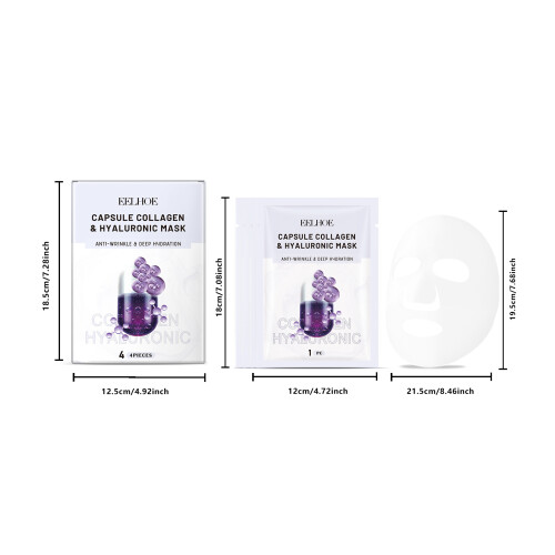 Kollagen-Maske Set: Hydratisiert & Strafft
