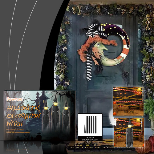 Halloween Hexe Deko Requisiten 1