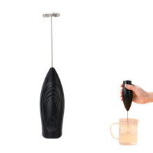 Beverage Mixer Egg Beater Detachable Mixing CoffeeMaking Tool Black