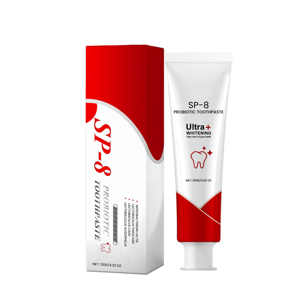 Probiotic Brightening Toothpaste, Gentle, Refreshing Mint