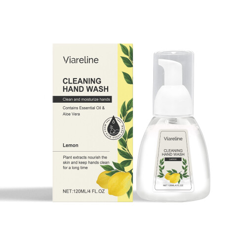 Lemon Foaming Hand Sanitizer: Gentle Cleansing & Moisturizing