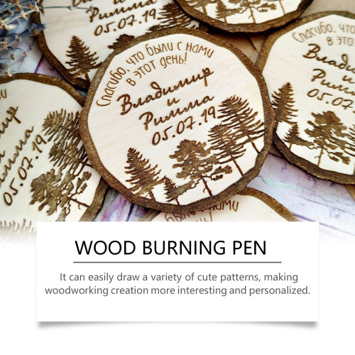 Wood Burn Pen for Pyrography Art & Number Marking 2