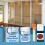 Frosted Glass Paint, Peeping & Light Resistant for Bathroom & Office 2