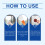 Frosted Glass Paint, Peeping & Light Resistant for Bathroom & Office 6