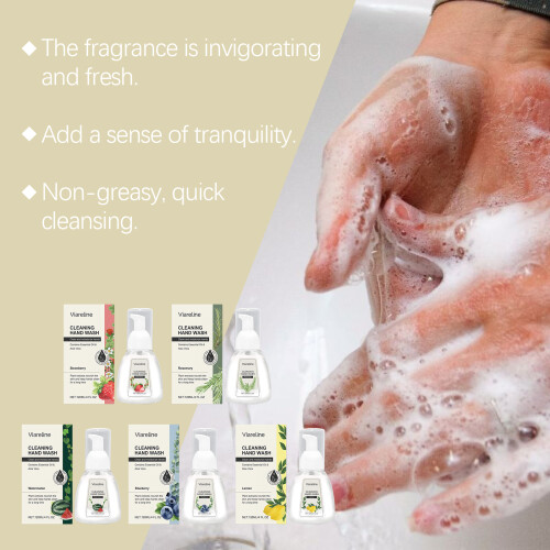 Lemon Foaming Hand Sanitizer: Gentle Cleansing & Moisturizing 2