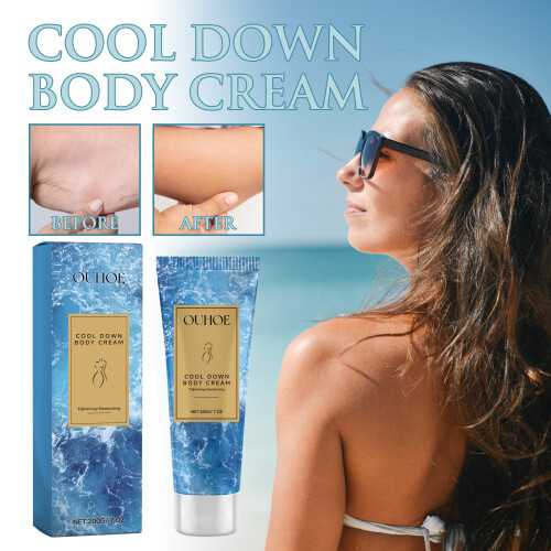 Cool Down Body Cream Hydrating Moisturizing Post-Sun Burn Relief 1