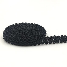 Sewing Lace 5 Meters 8mm Trim Braided Centipede Lace Gold Silver For DIY Clothes, Sewing Projects, Home Party Decoration
