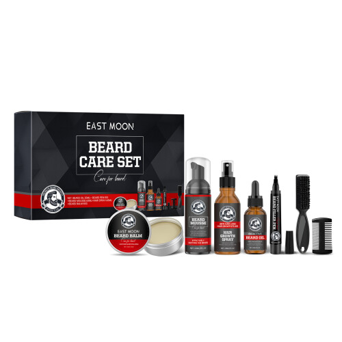Men's Beard Care Set: Gentle Cleansing & Moisturizing