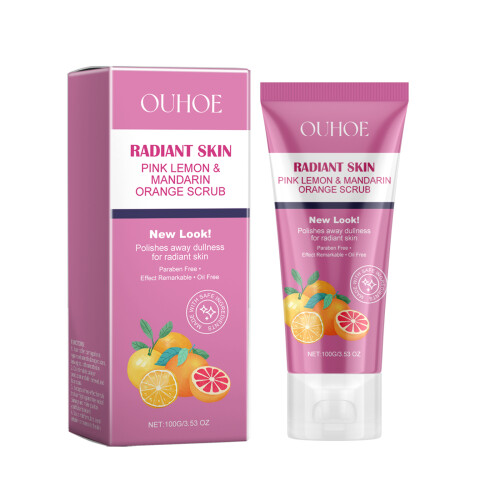 Brightening Exfoliating Face Scrub Dead Skin