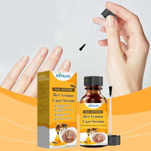Bienen-Gift Nagellack: Reinigt, repariert & strahlt Hände/Füße 1