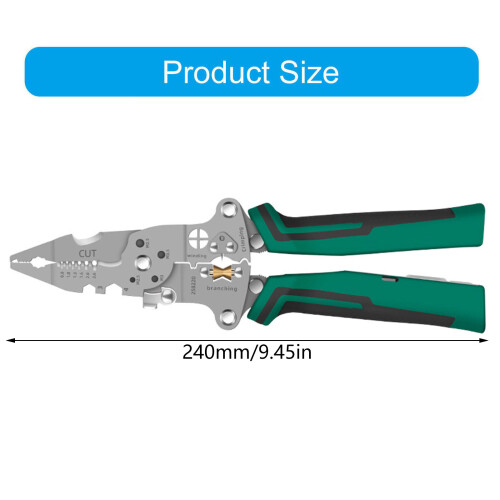 Foldable Cable Stripper With 0.8-2.6mm Hole Rotating Peeling 2