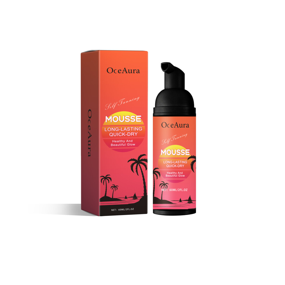 Cream Self Tanning Mousse - Hydrating Moisturizing After Sun Repair