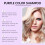 Lila Shampoo, farbecht, pflegend, glättend, feuchtigkeitsspendend 10