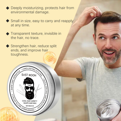 Matte Haarwachs für voluminösen Style 2