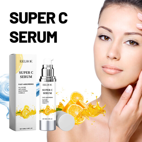 Super-C-Serum: Haut aufhellen, weiß, hydratisierend weich 1