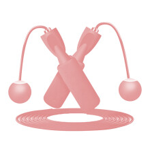 Springseil, Doppelspringseil für Fitness, ergonomisches Design, weiche Schaumstoffgriffe, schnelles Springseiltraining für Männer, Frauen,