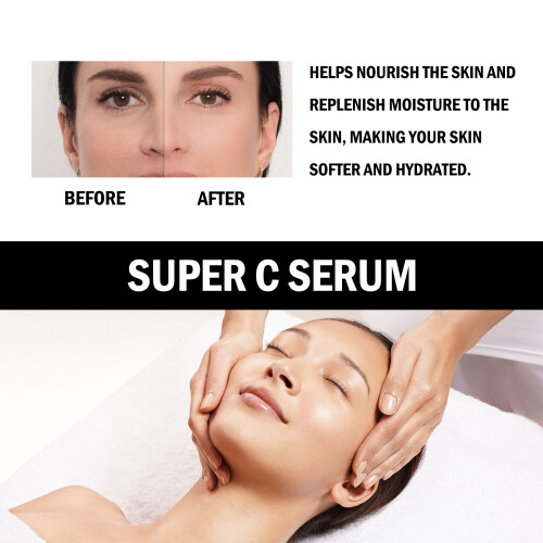 Super-C-Serum: Haut aufhellen, weiß, hydratisierend weich 2