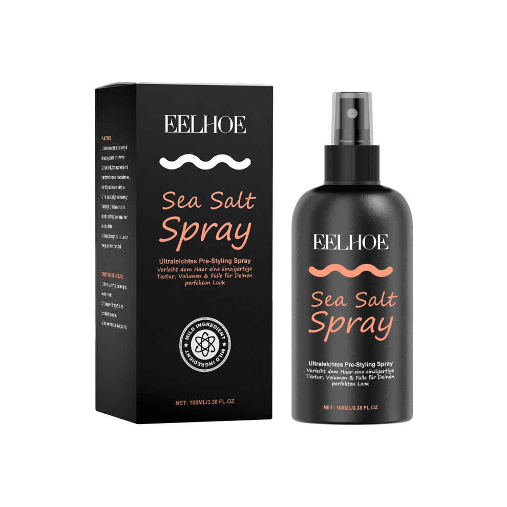 Hair Sea Salt Styling Spray Oil Control Volumizing Leave-In Dry