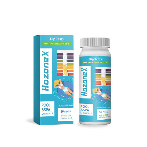 HozoneX Pool-Teststreifen 3-in-1 pH