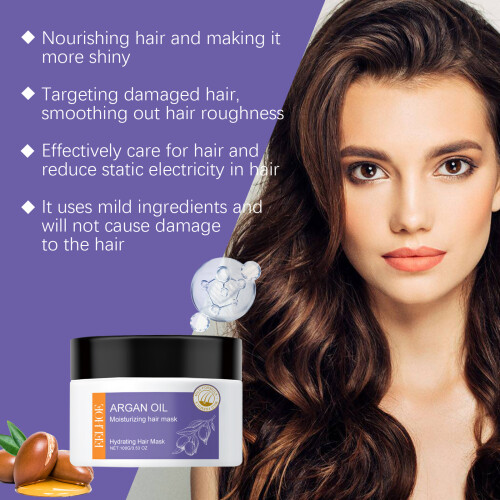 Argan Oil Volumizing Hair Smoothing Set 2