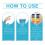 HozoneX Pool-Teststreifen 3-in-1 pH 6