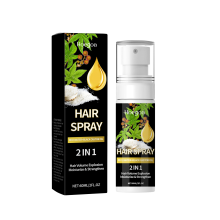 Rizinusöl-Haarspray für pflegenden Glanz