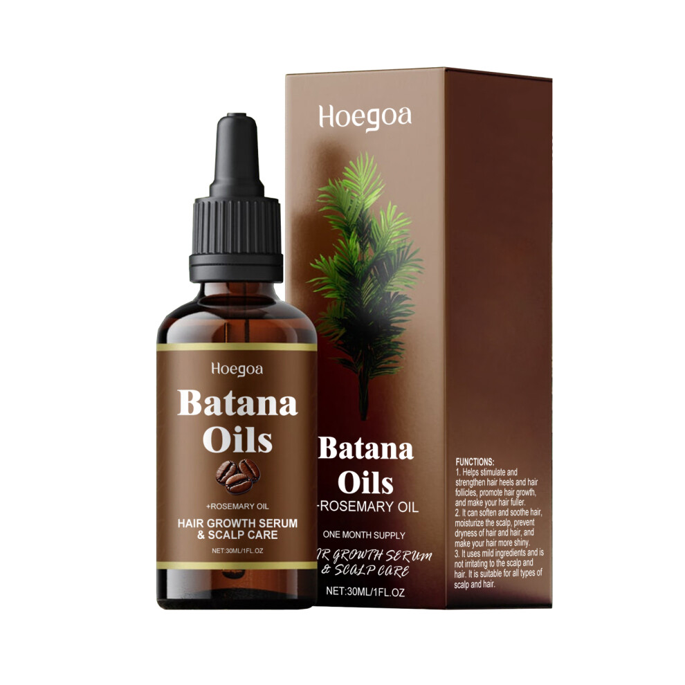 Batana Rosemary Hair Oil: Moisturizes & Smooths Dry Hair