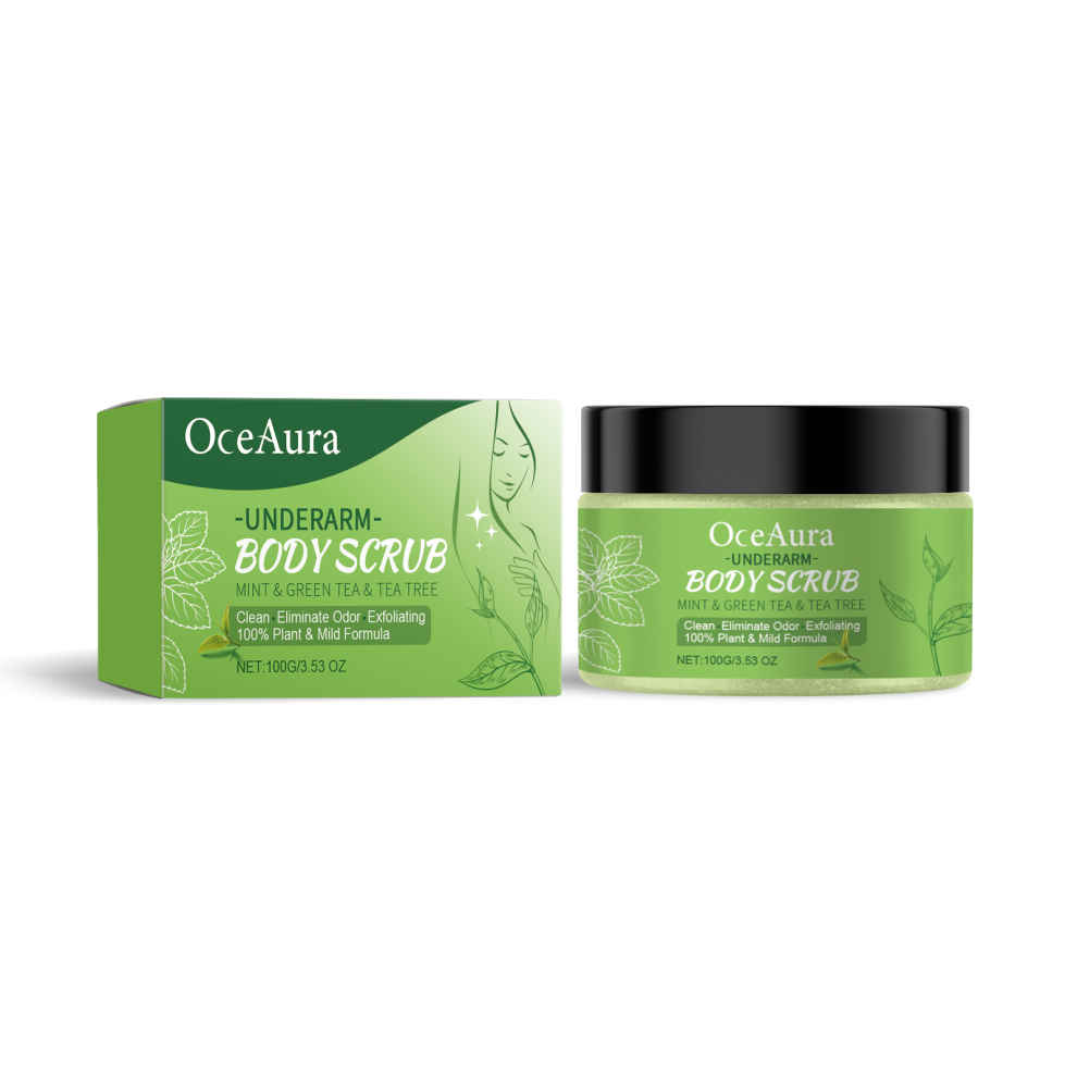 Green Tea Underarm Detox Scrub For Whitening & Moisturizing