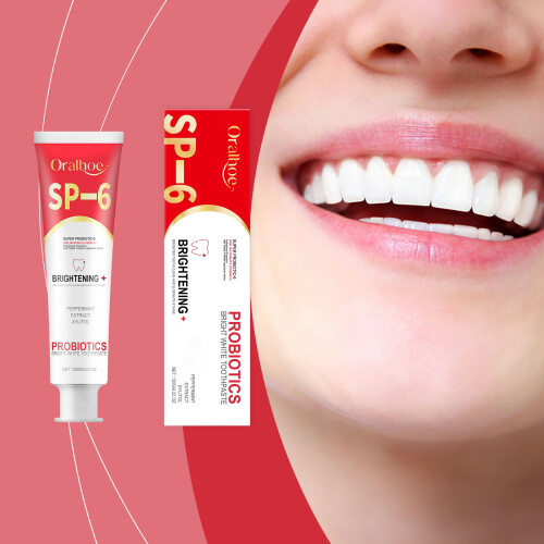 Probiotische whitening-Zahnpasta gegen Flecken 1